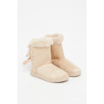 Bottines fourres avec liens  nouer