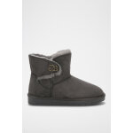 Bottines fourr�es mebrela gris fonc�