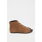 Bottines en nubuck camel - stella luna