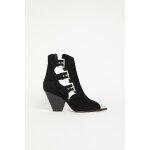 Bottines en nubuck noir Bottines en nubuck noir