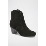 Bottines en nubuck noir - eram