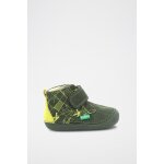 Bottines en nubuck sabio kaki et jaune Bottines en nubuck sabio kaki et jaune