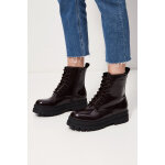 Bottines vernies  lacets