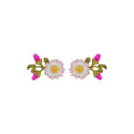 Boucles d'oreilles dorées à l'or fin jaune Boucles d'oreilles dorées à l'or fin jaune