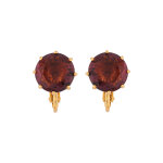Boucles d'oreilles dores  l'or fin jaune