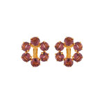 Boucles d'oreilles dores  l'or fin jaune