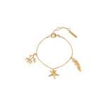 Bracelet dor  l'or fin jaune
