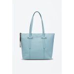 Cabas en cuir felicity bleu clair
