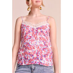 Caraco blanc et rose - one step femme Caraco blanc et rose - one step femme