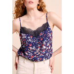 Caraco bleu marine - one step femme Caraco bleu marine - one step femme