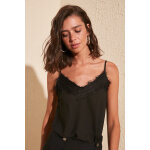 Caraco col en dentelle