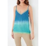 Caraco dip an die rainbow azur et turquoise - lauren vidal Caraco dip an die rainbow azur et turquoise - lauren vidal