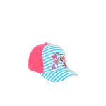 Casquette daisy et minnie disney rose et ciel