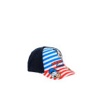 Casquette mickey et pluto disney bleu marine et rouge