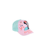 Casquette minnie disney vert d?eau et mauve