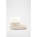 Chaussons rose poudr