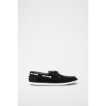 Chaussures bateau en nubuck witten - noir