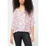 Chemise blanc et mauve