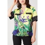 Chemise jaune et noir