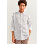 Chemise en lin blanc