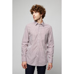 Chemise regular à rayures rouge et blanc Chemise regular à rayures rouge et blanc
