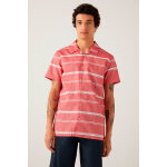Chemise rouge chiné et blanc Chemise rouge chiné et blanc
