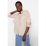 Chemisier beige chin�