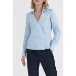 Chemisier cache - c?ur bleu clair - i. code