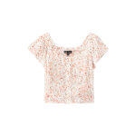 Chemisier ecru et rose - ikks junior Chemisier ecru et rose - ikks junior