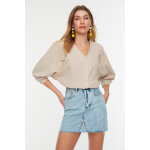 Chemisier  manches bouffantes