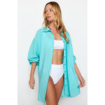 Chemisier turquoise