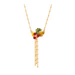 Collier dor  l'or fin jaune