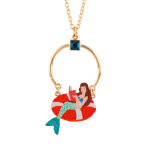 Collier dor  l'or fin jaune