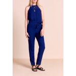 Combinaison en lin indigo - one step femme Combinaison en lin indigo - one step femme