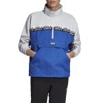 Coupe - vent  capuche r. y. v. blkd tt gris clair et bleu