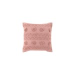 Coussin dhoussable alenia rose - 40 x 40 cm