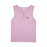 Dbardeur en coton biologique jill mini - mauve