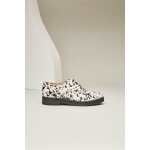 Derbys en cuir oxfork beige