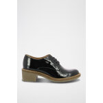 Derbys à talons en cuir verni oxyby noir Derbys à talons en cuir verni oxyby noir