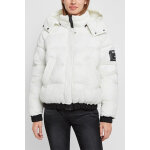 Doudoune � capuche blanc