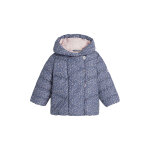 Doudoune � capuche bleu marine - oba�bi