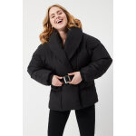 Doudoune courte ceintur�e