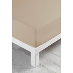 Drap - housse en coton 57 fils / cm² linette - lin Drap - housse en coton 57 fils / cm² linette - lin