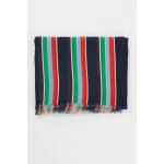 Echarpe vert sapin et rouge