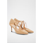 Escarpins en cuir hyelin beige