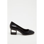 Escarpins en cuir noir - what for