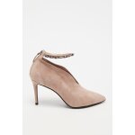 Escarpins en cuir rose clair