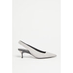 Escarpins en nubuck code gris