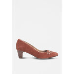 Escarpins en nubuck ilaria marron - bocage