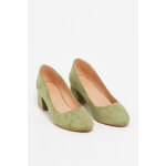 Escarpins  talons effet daim